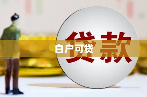 河口白户可贷