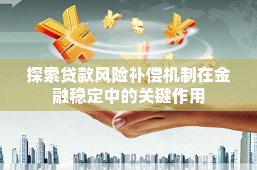 河口探索贷款风险补偿机制在金融稳定中的关键作用