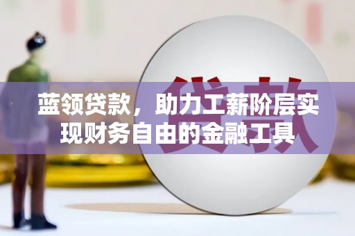 河口蓝领贷款，助力工薪阶层实现财务自由的金融工具