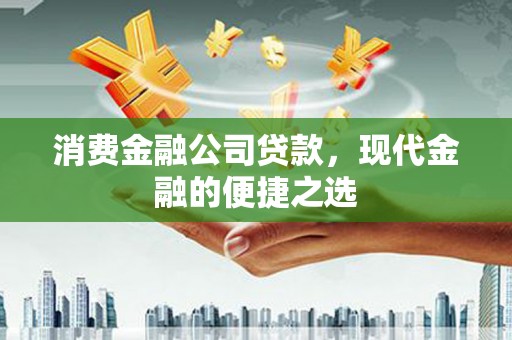 河口消费金融公司贷款，现代金融的便捷之选